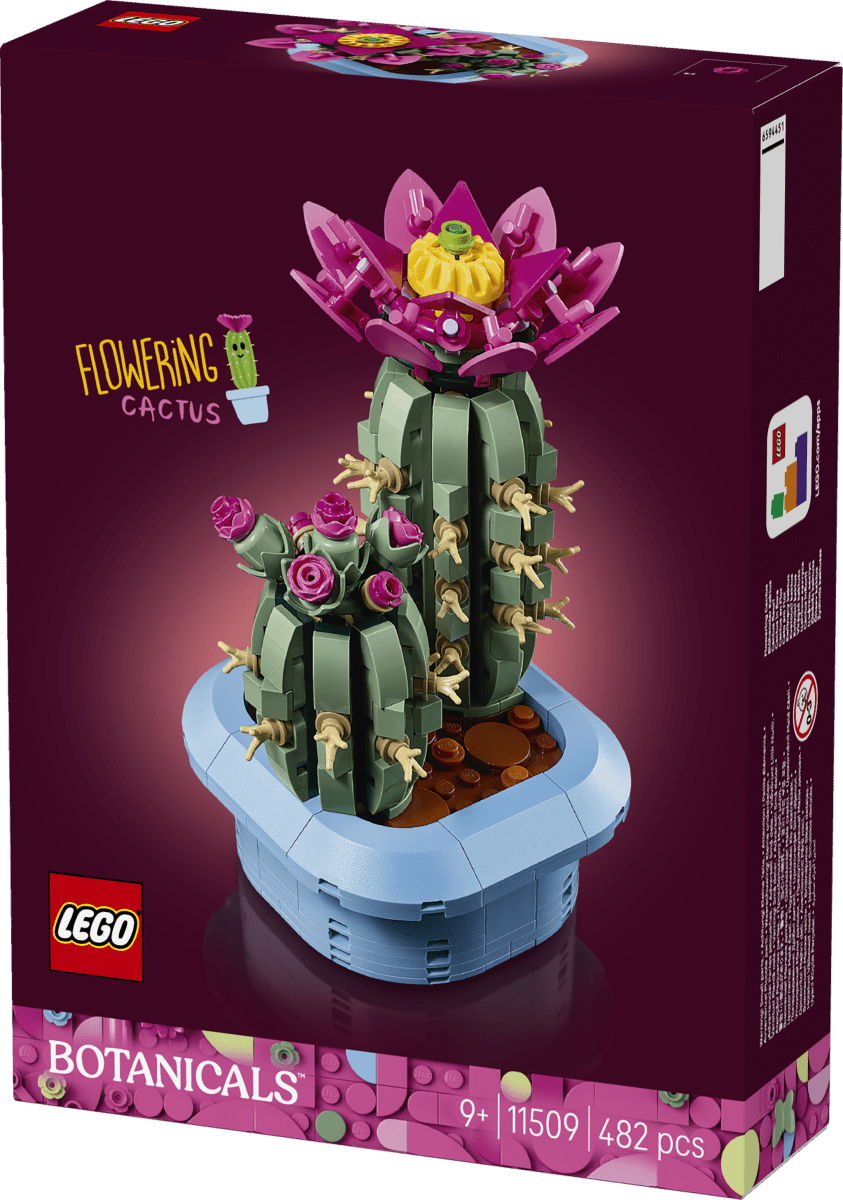 LEGO® Botanicals Flowering Cactus Plants Decor 11509 - Phillips Hobbies