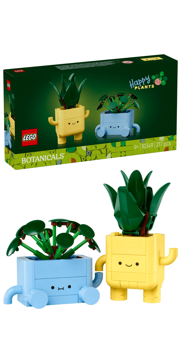 LEGO® Botanicals Happy Plants Shelf Decor 10349 - Phillips Hobbies