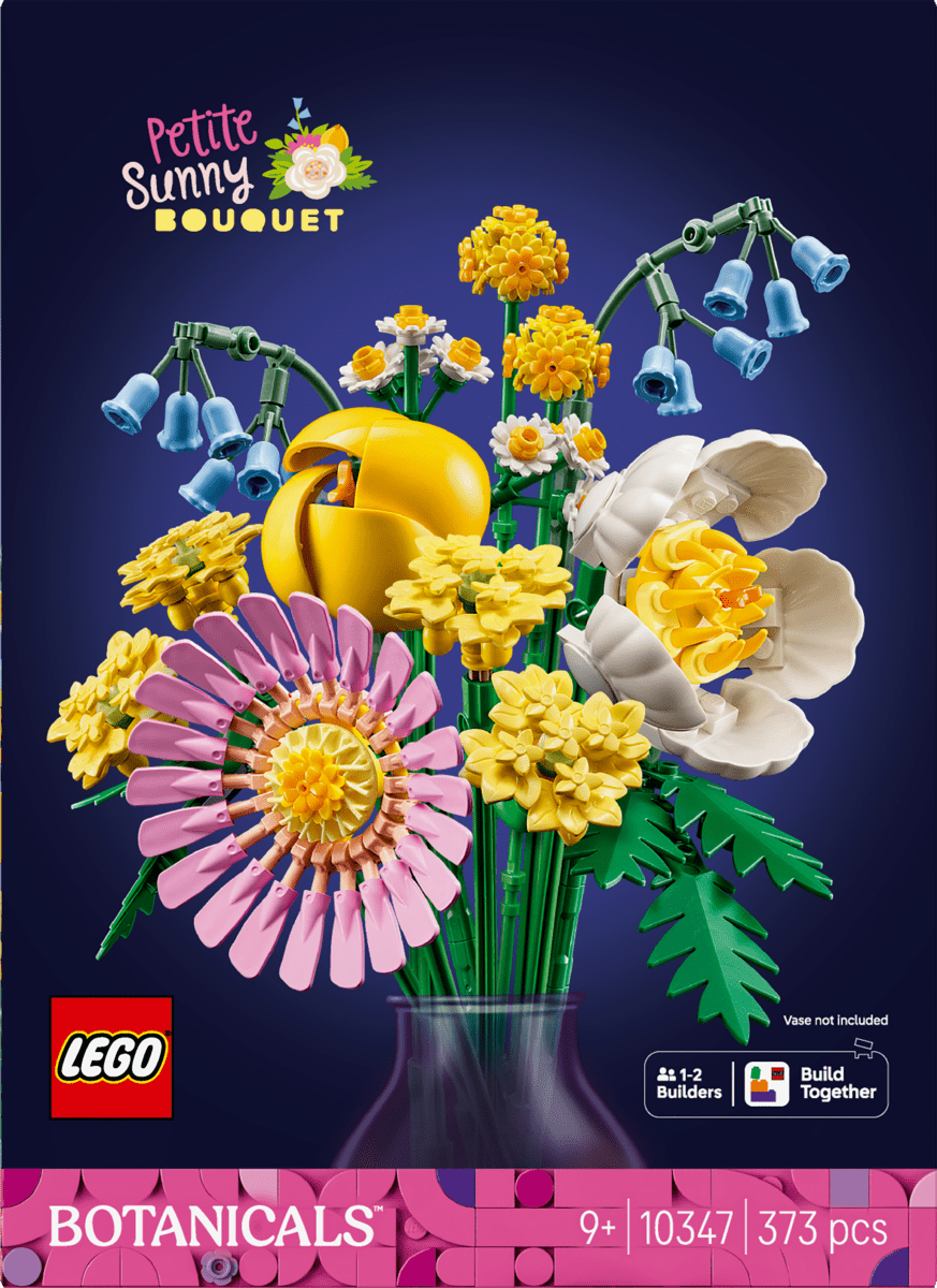LEGO® Botanicals Petite Sunny Bouquet Flower Decor Set 10347 - Phillips Hobbies