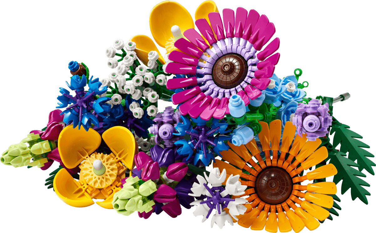LEGO® Botanicals Wildflower Bouquet 10313 Building Set (939 Pieces) - Phillips Hobbies