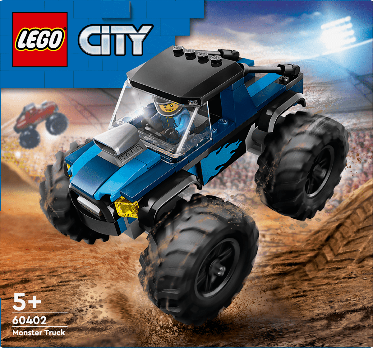 LEGO City Blue Monster Truck 60402 - Phillips Hobbies