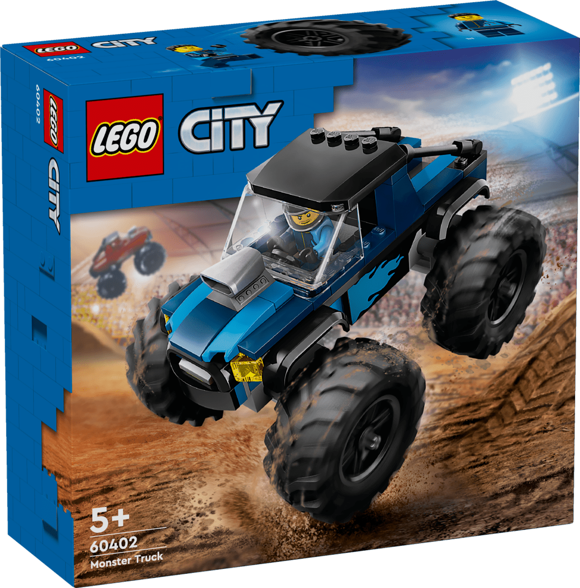 LEGO City Blue Monster Truck 60402 - Phillips Hobbies