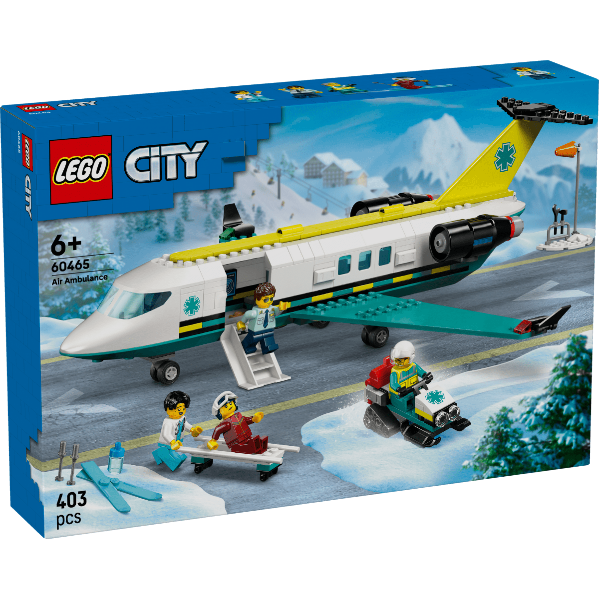 LEGO City Emergency Air Ambulance Airplane 60465 - Phillips Hobbies
