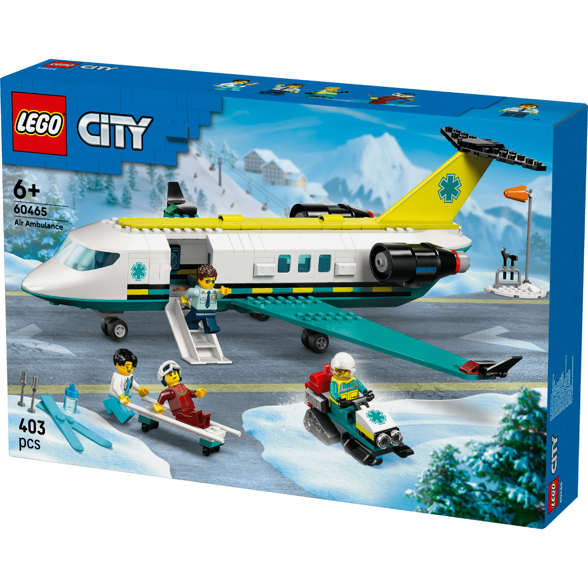 LEGO City Emergency Air Ambulance Airplane 60465 - Phillips Hobbies