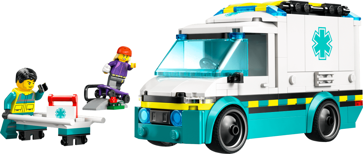 LEGO City Emergency Ambulance 60451 - Phillips Hobbies