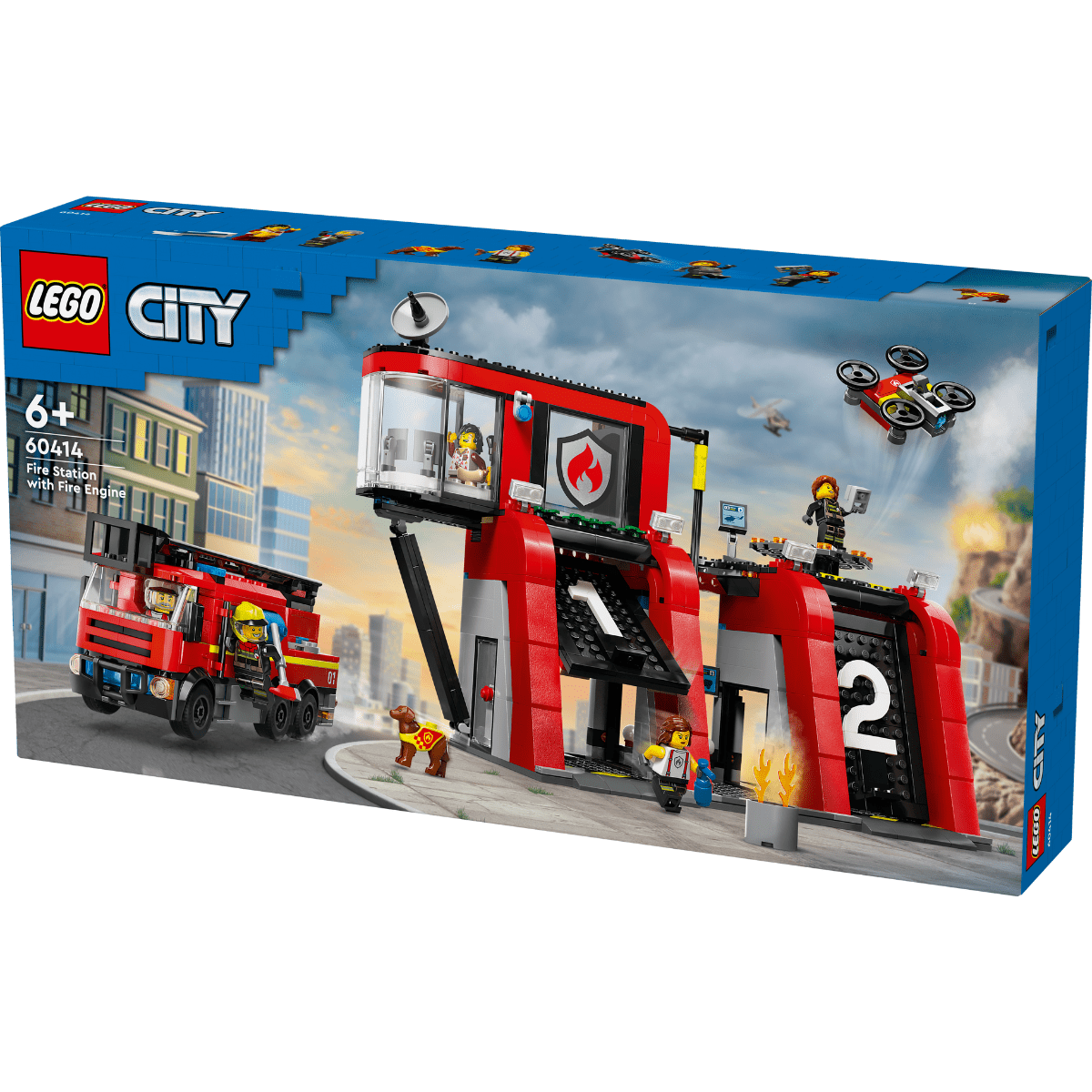 LEGO City Fire Station with Fire Truck 60414 - Phillips Hobbies