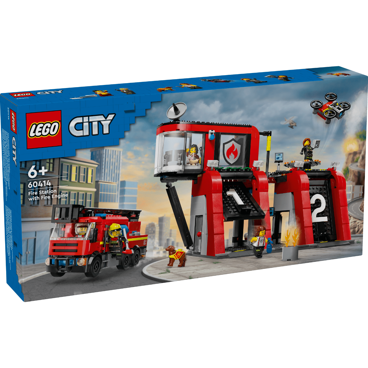 LEGO City Fire Station with Fire Truck 60414 - Phillips Hobbies