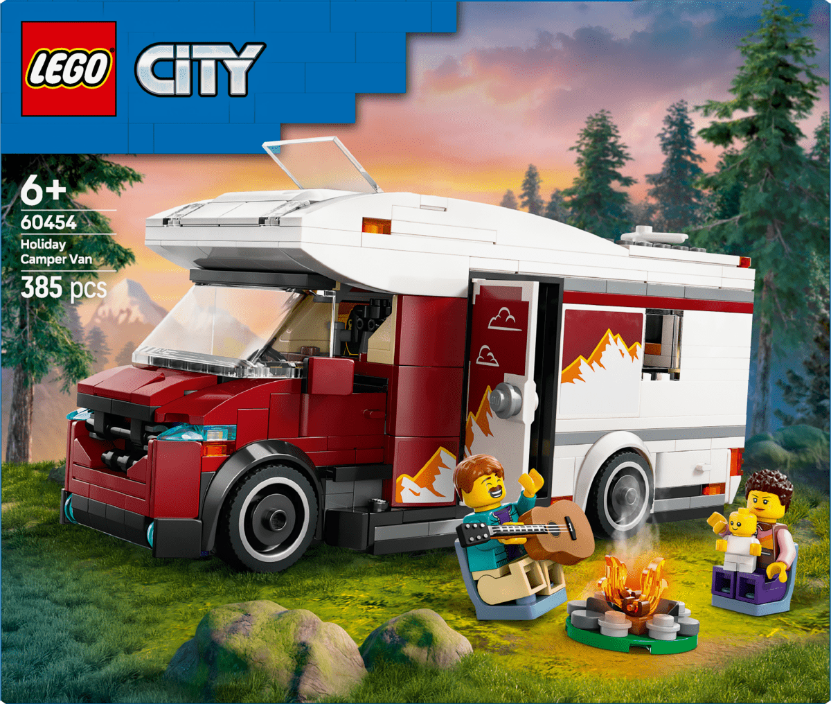 LEGO City Holiday Adventure Camper Van 60454 - Phillips Hobbies