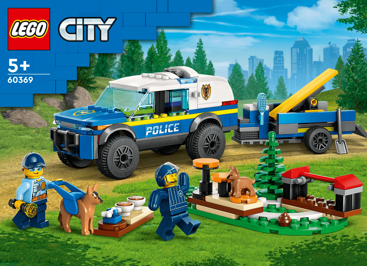 LEGO City Mobile Police Dog Training 60369 - Phillips Hobbies