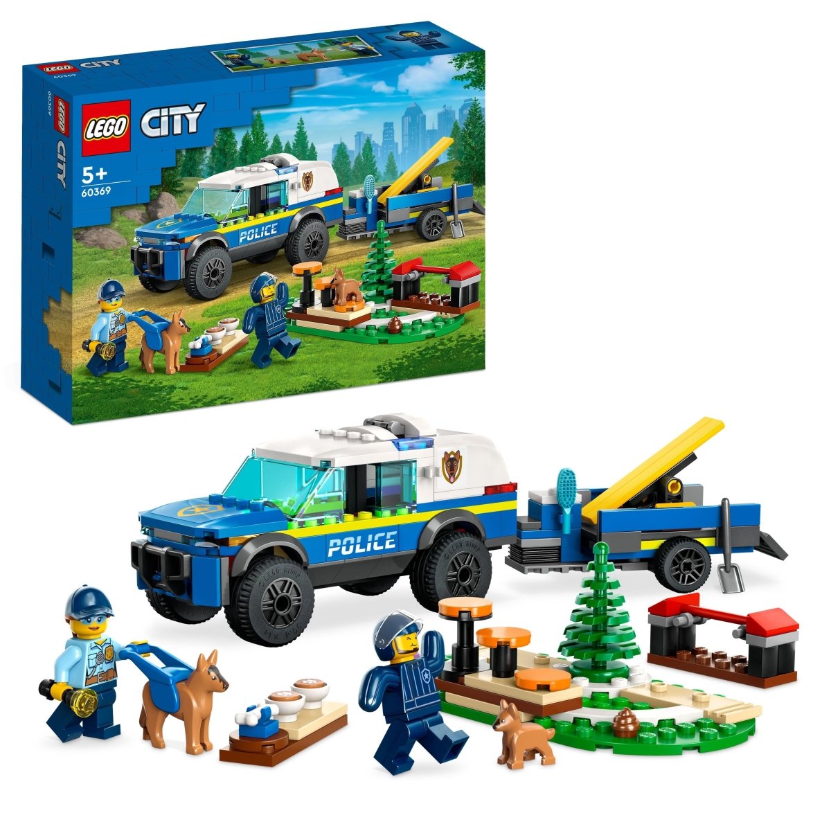 LEGO City Mobile Police Dog Training 60369 - Phillips Hobbies
