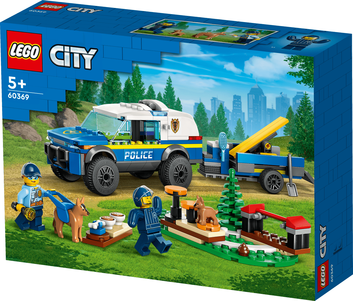 LEGO City Mobile Police Dog Training 60369 - Phillips Hobbies