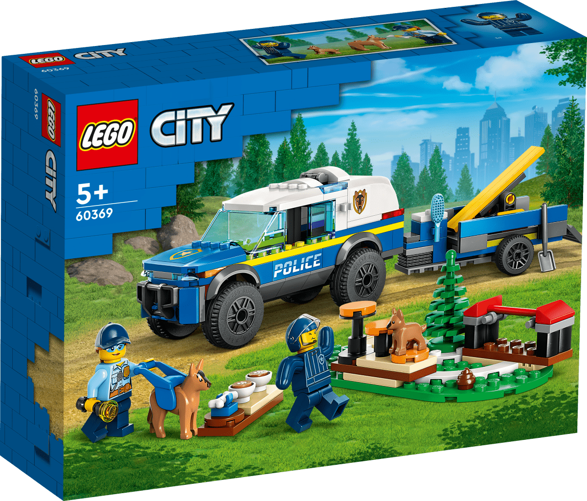 LEGO City Mobile Police Dog Training 60369 - Phillips Hobbies