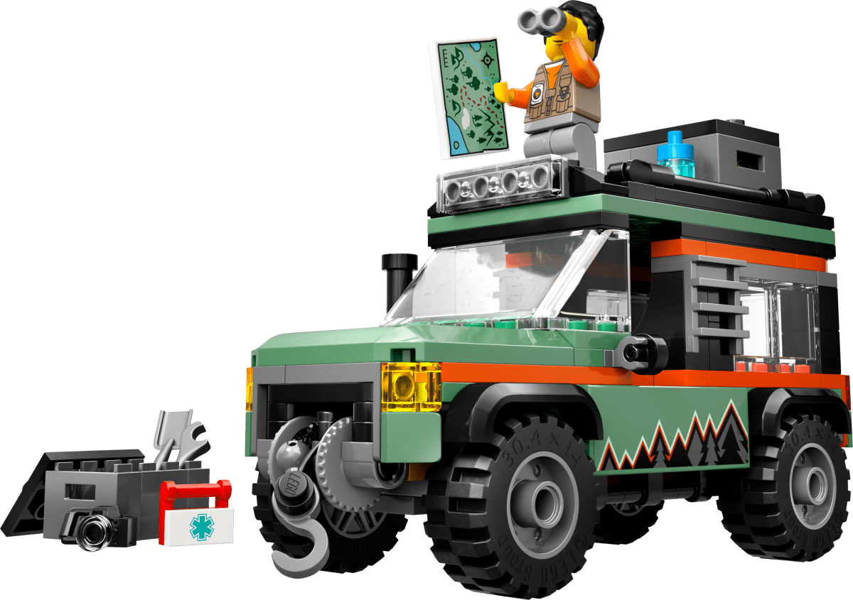 LEGO City Off - Road 4x4 Mountain Truck 60447 - Phillips Hobbies