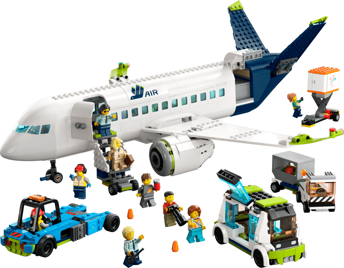 LEGO® City Passenger Aeroplane 60367 Building Toy Set (930 Pieces) - Phillips Hobbies