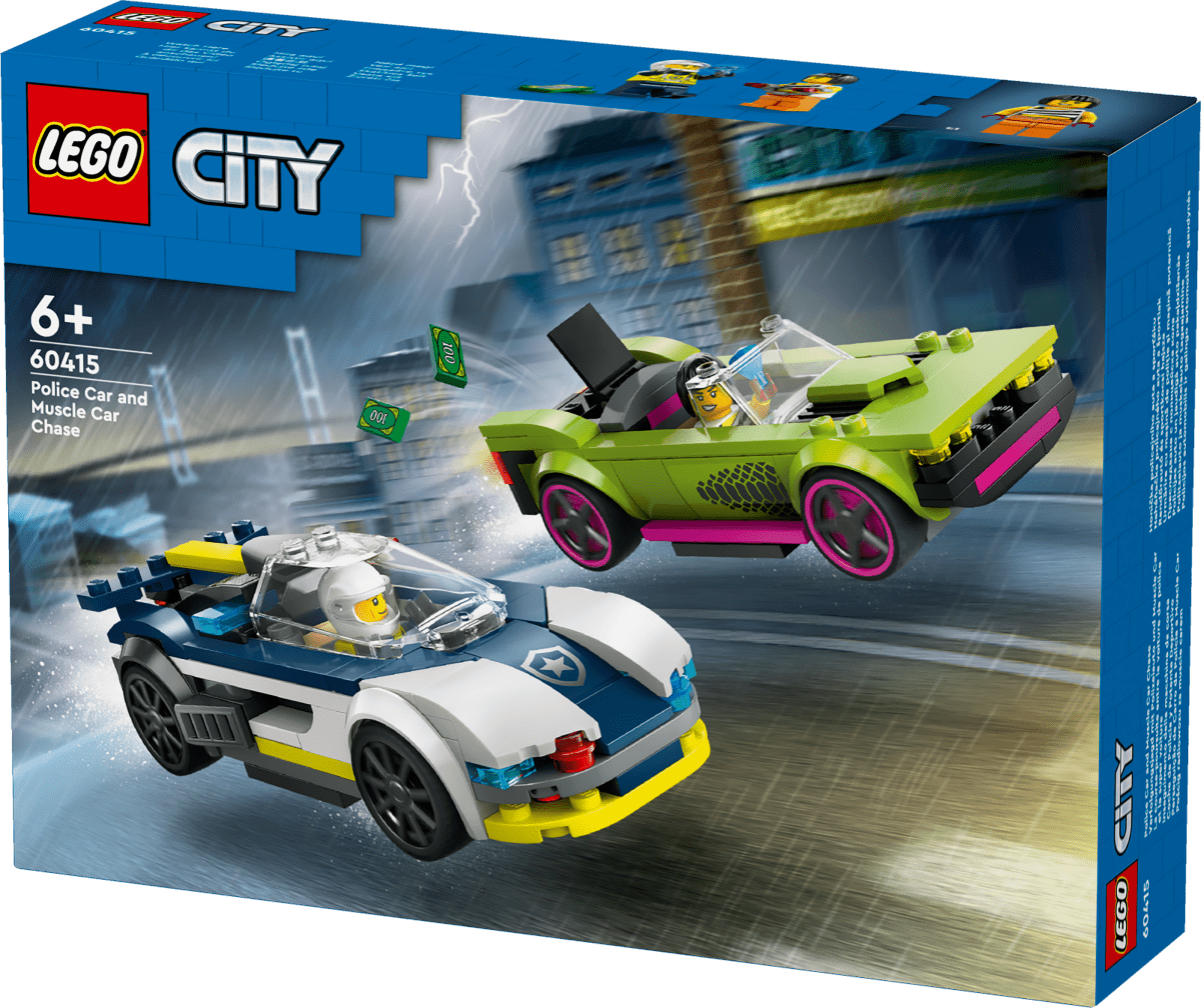 LEGO City Police Car and Muscle Car Chase 60415 - Phillips Hobbies