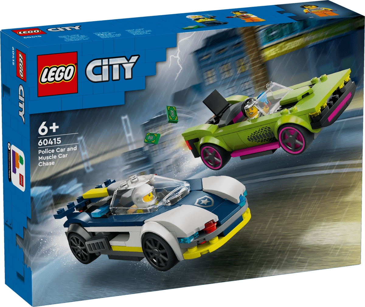 LEGO City Police Car and Muscle Car Chase 60415 - Phillips Hobbies