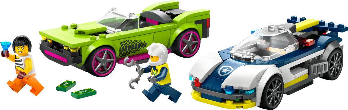 LEGO City Police Car and Muscle Car Chase 60415 - Phillips Hobbies