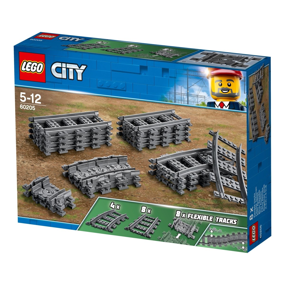 LEGO® City Tracks 60205 Toy for Children - Phillips Hobbies