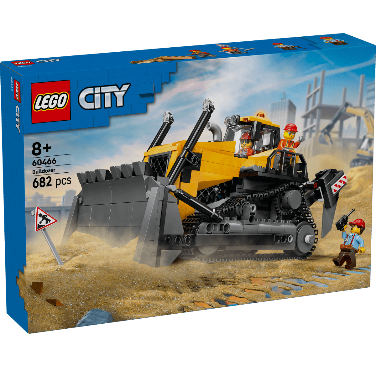 LEGO City Yellow Bulldozer 60466 - Phillips Hobbies