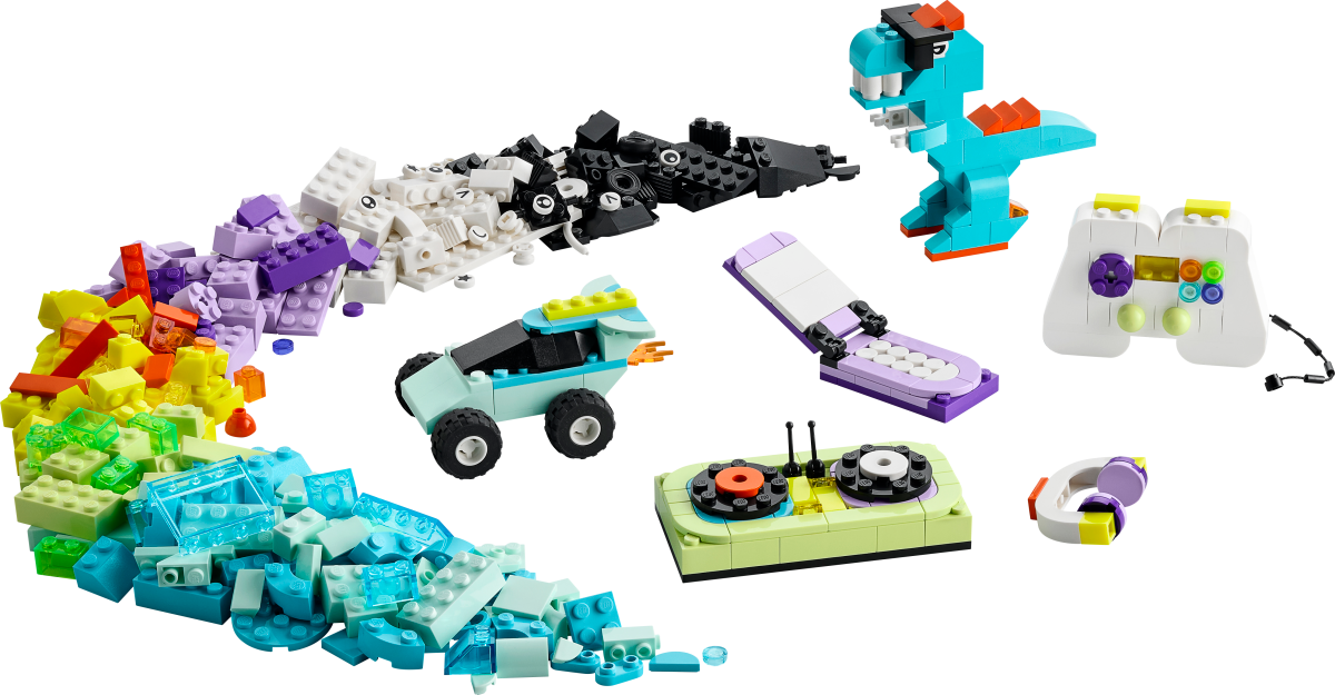 LEGO® Classic Cool Creative Box, Colourful Building Bricks Toy 11043 - Phillips Hobbies