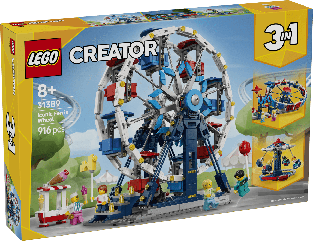 LEGO® Creator 3 in 1 Iconic Ferris Wheel Building Toy 31389 - Phillips Hobbies