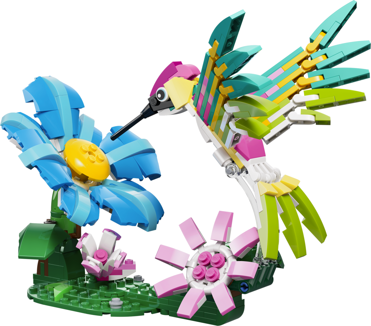 LEGO® Creator 3 in1 Wild Animals: Colourful Hummingbird Decor 31384 - Phillips Hobbies