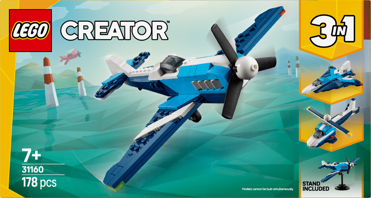 LEGO Creator Aircraft: Race Plane 31160 - Phillips Hobbies