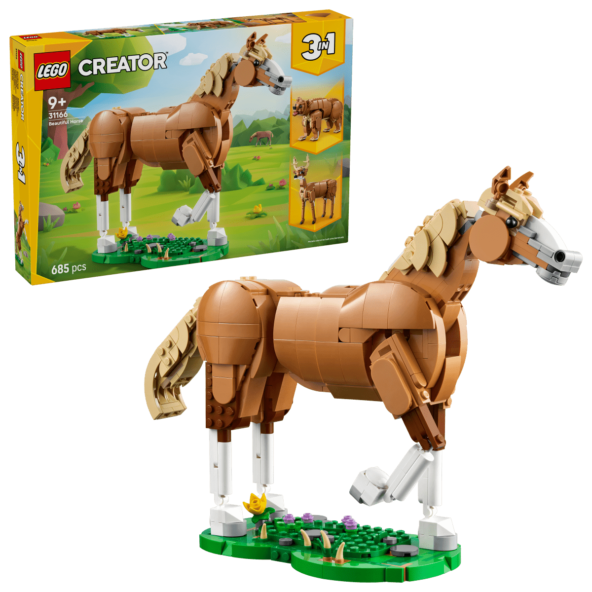 LEGO Creator Beautiful Horse 31166 - Phillips Hobbies