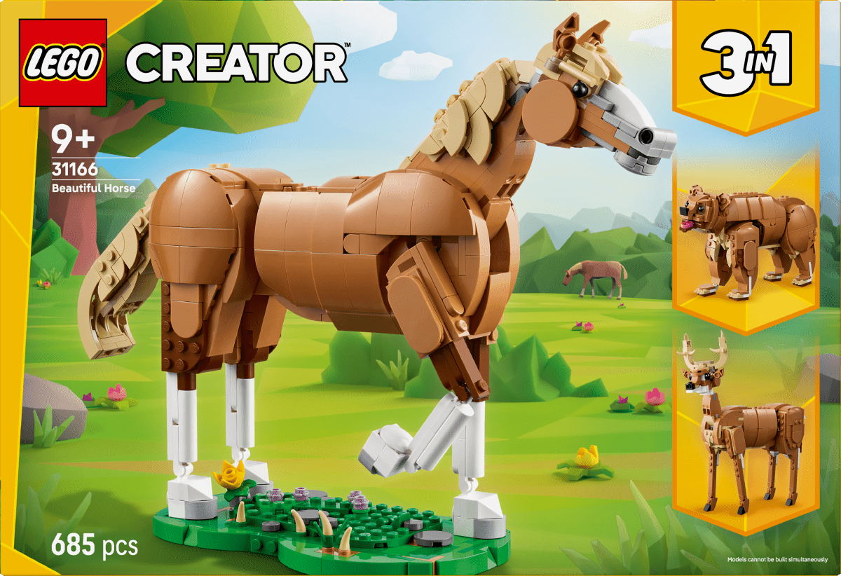 LEGO Creator Beautiful Horse 31166 - Phillips Hobbies