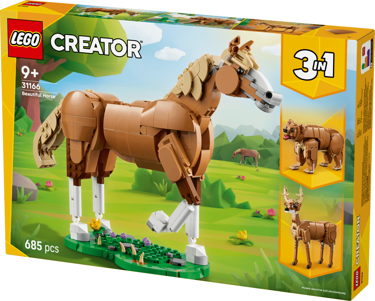 LEGO Creator Beautiful Horse 31166 - Phillips Hobbies