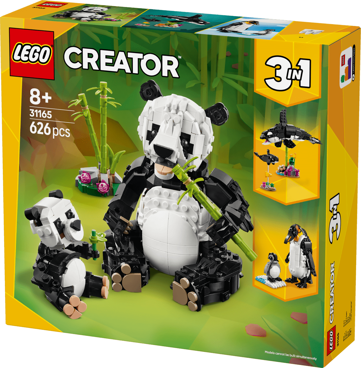 LEGO Creator Wild Animals: Panda Family 31165 - Phillips Hobbies