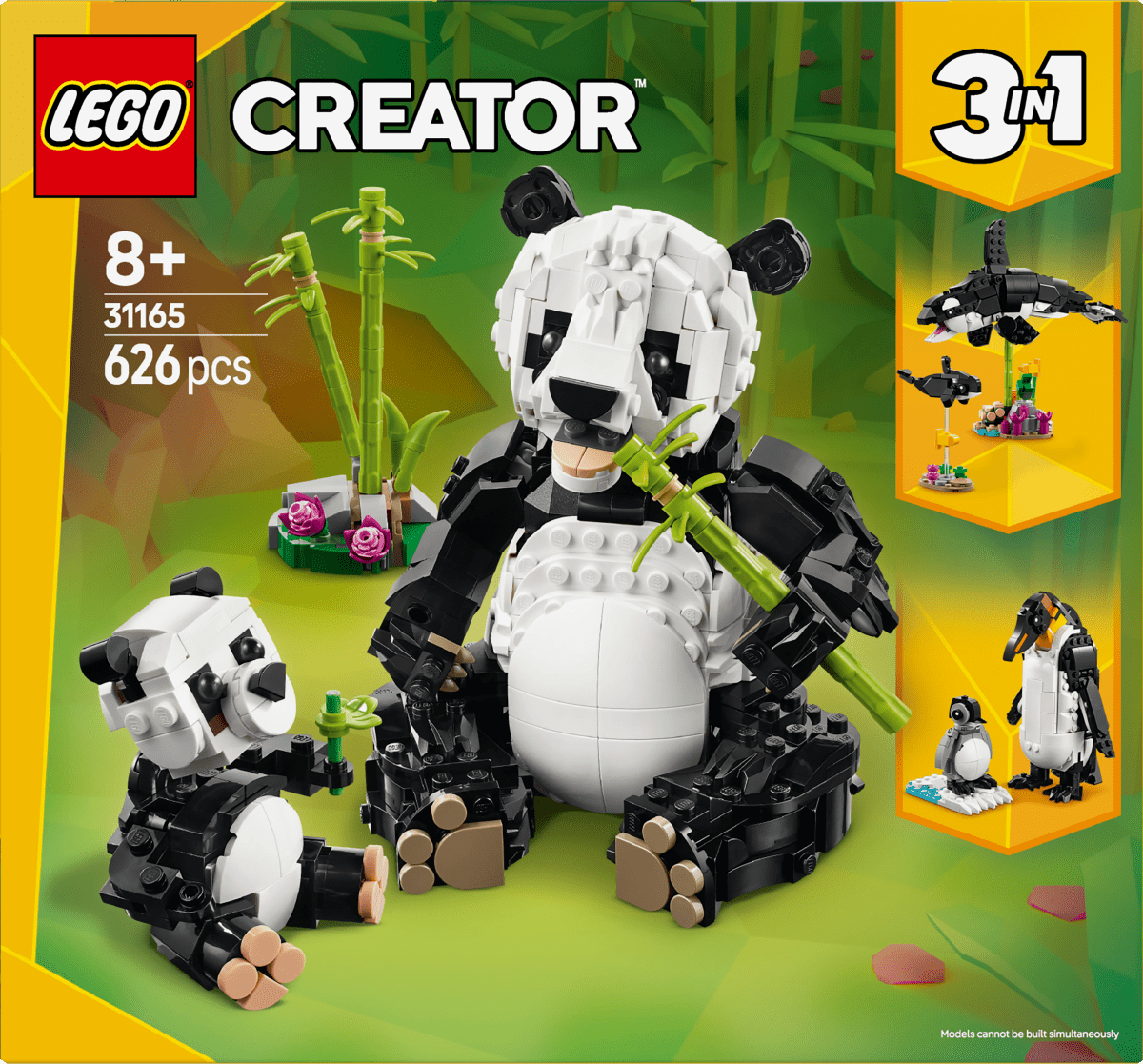 LEGO Creator Wild Animals: Panda Family 31165 - Phillips Hobbies