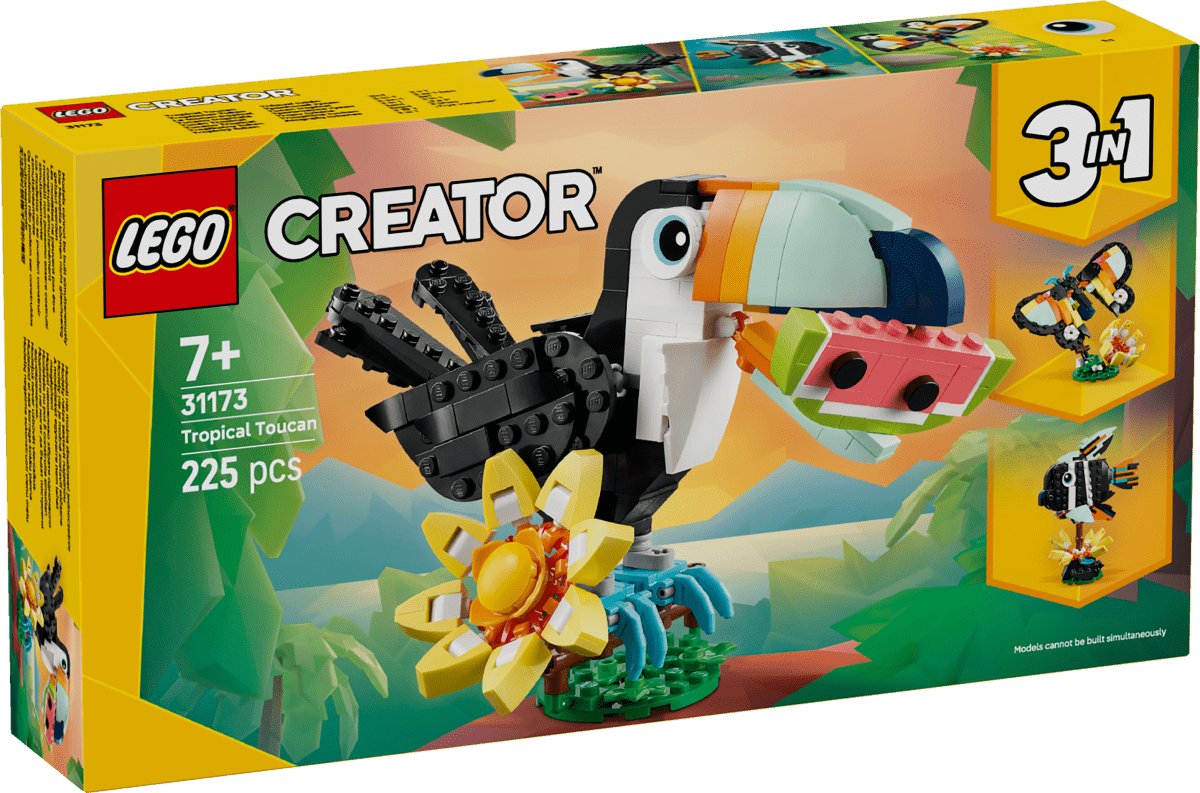 LEGO Creator Wild Animals: Tropical Toucan 31173 - Phillips Hobbies