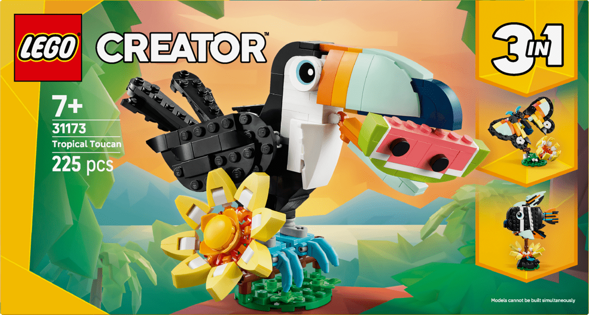 LEGO Creator Wild Animals: Tropical Toucan 31173 - Phillips Hobbies