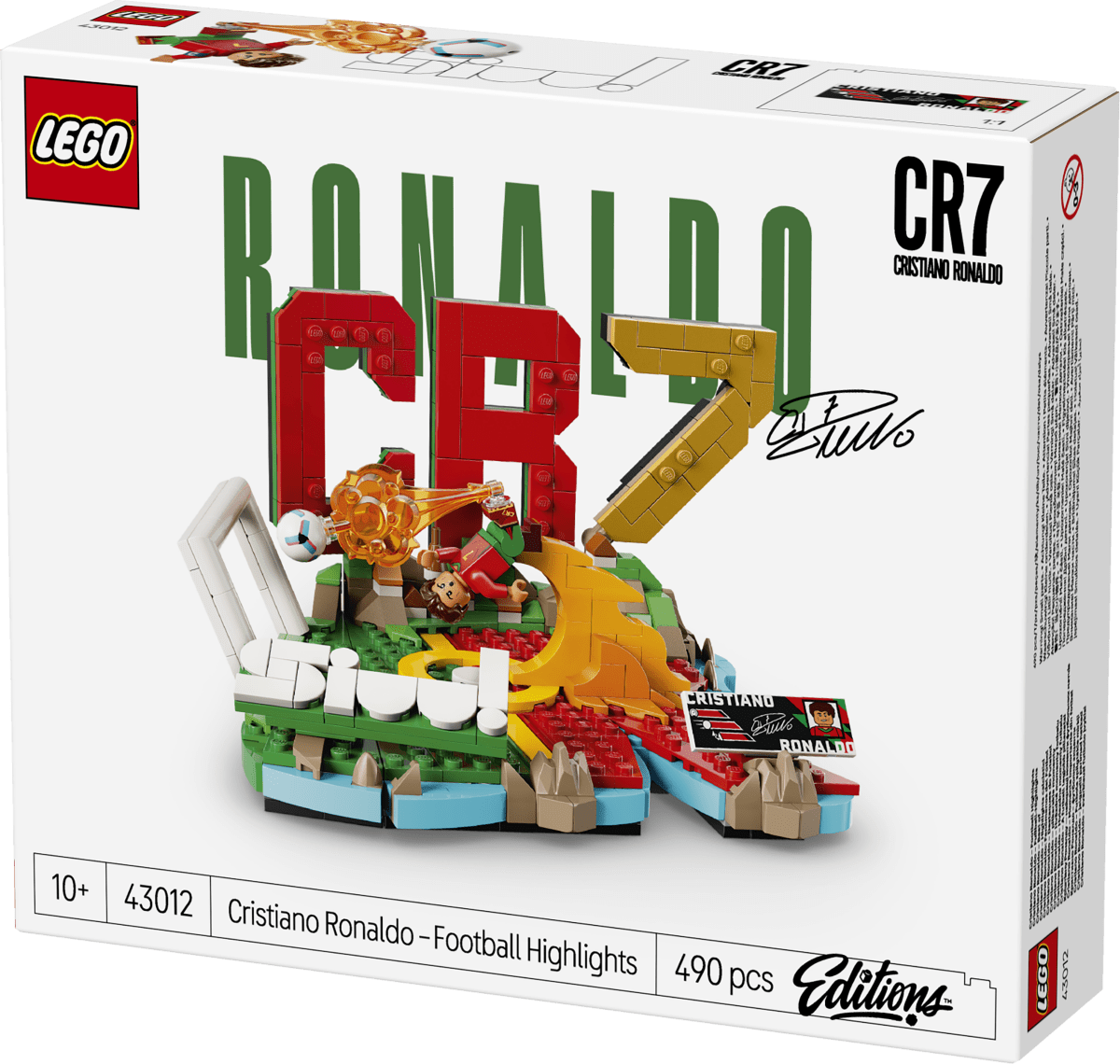 LEGO Editions 43012 Cristiano Ronaldo – Soccer Highlights - Phillips Hobbies