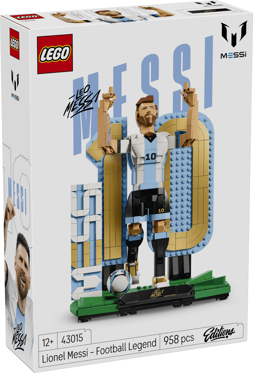 LEGO Editions 43015 Lionel Messi – Soccer Legend - Phillips Hobbies