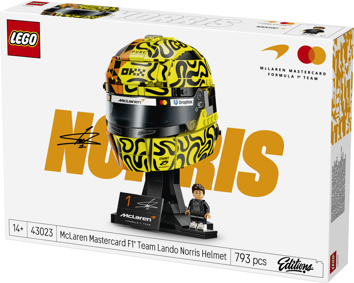LEGO® Editions McLaren Mastercard F1® Team Lando Norris Helmet 43023 - Phillips Hobbies