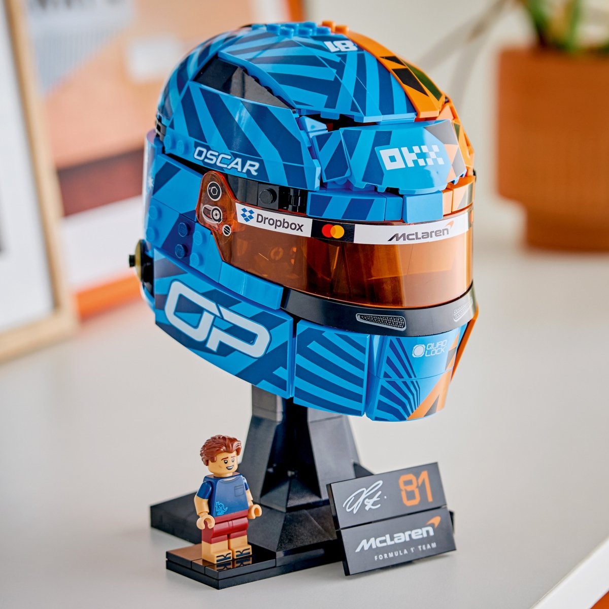 LEGO® Editions McLaren Mastercard F1® Team Oscar Piastri Helmet 43017 - Phillips Hobbies
