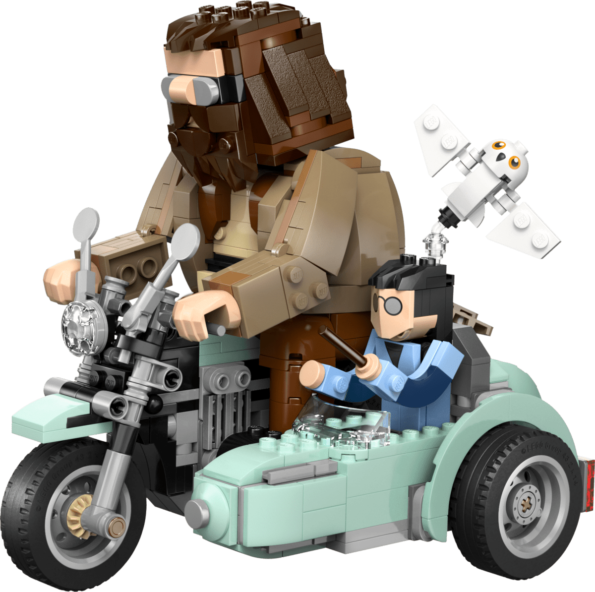 LEGO® Harry Potter™ Hagrid™ & Harry’s Motorcycle Ride, Magical Toy 76443 - Phillips Hobbies