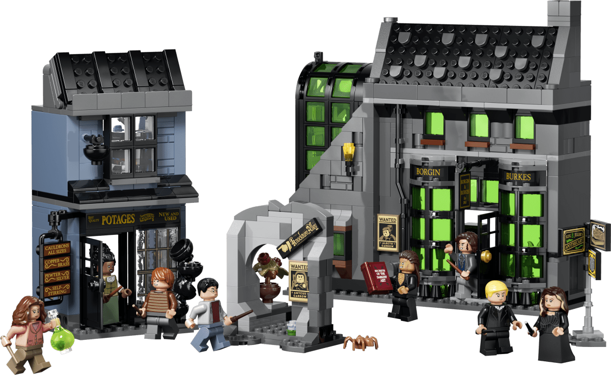 LEGO® Harry Potter™ Knockturn Alley™ Wizarding Shops 76471 - Phillips Hobbies