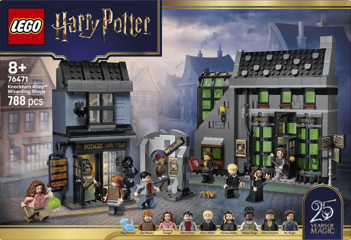 LEGO® Harry Potter™ Knockturn Alley™ Wizarding Shops 76471 - Phillips Hobbies