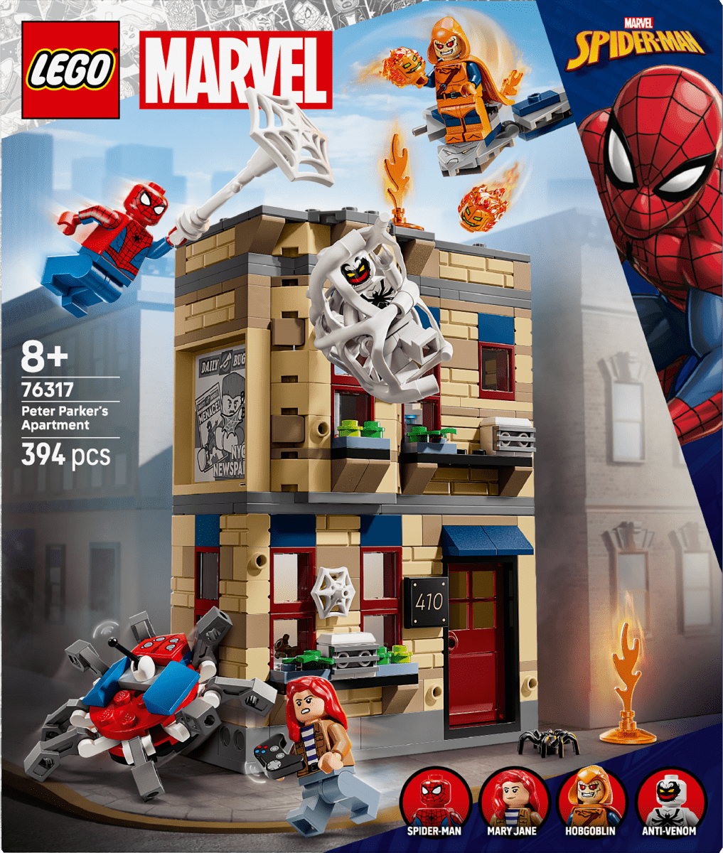 LEGO Marvel Peter Parker’s Apartment 76317 - Phillips Hobbies