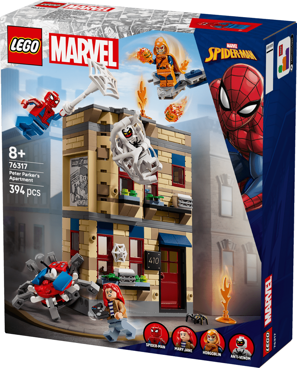 LEGO Marvel Peter Parker’s Apartment 76317 - Phillips Hobbies