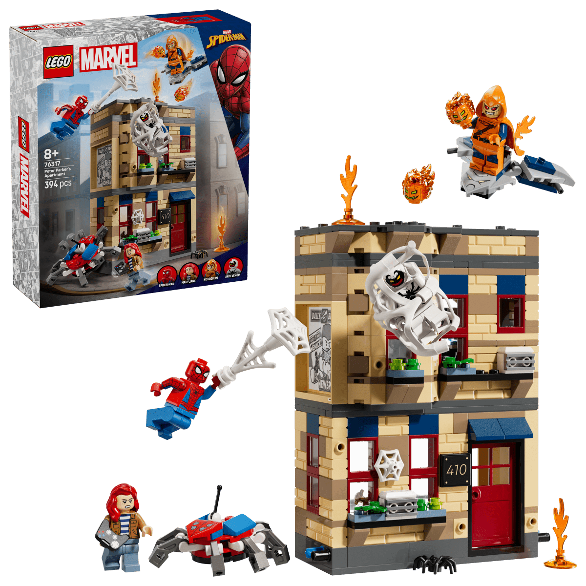 LEGO Marvel Peter Parker’s Apartment 76317 - Phillips Hobbies