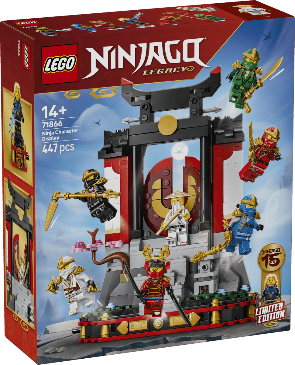 LEGO® NINJAGO® Ninja Character Display 15th Anniversary 71866 - Phillips Hobbies