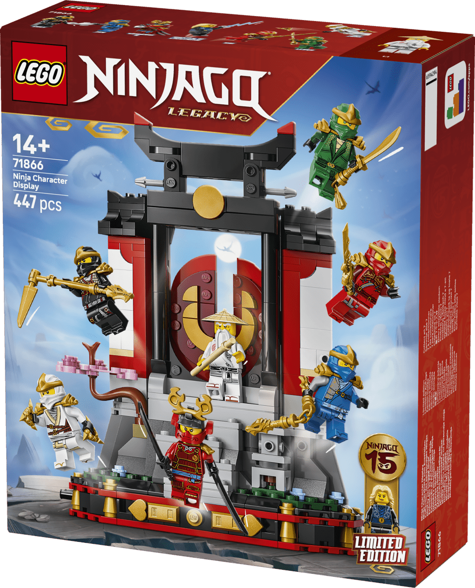 LEGO® NINJAGO® Ninja Character Display 15th Anniversary 71866 - Phillips Hobbies