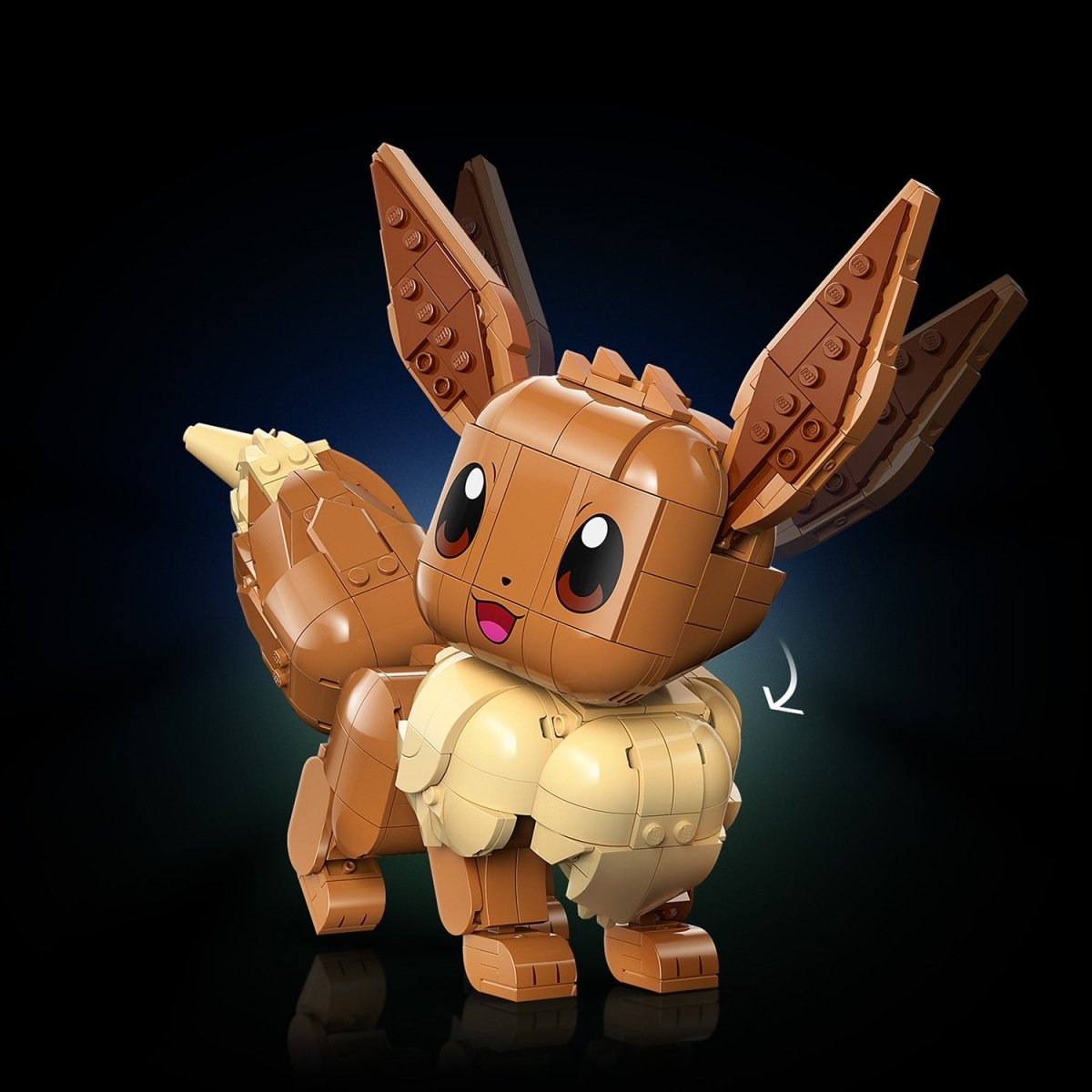 LEGO Pokémon Eevee Figure Model Kit for Adults 72151 - Phillips Hobbies