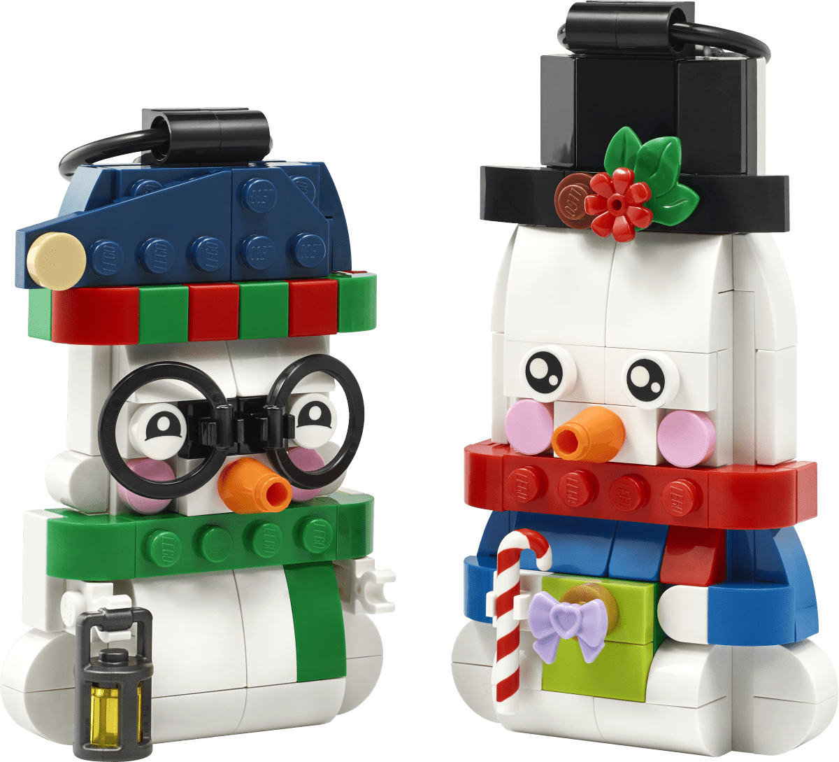 LEGO® Snowman Ornaments Christmas Decor Holiday Decorations 40812 - Phillips Hobbies