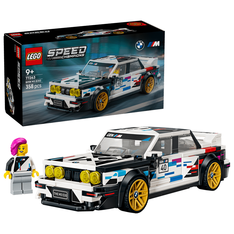 LEGO Speed Champions BMW M3 (E30) 77263 - Phillips Hobbies