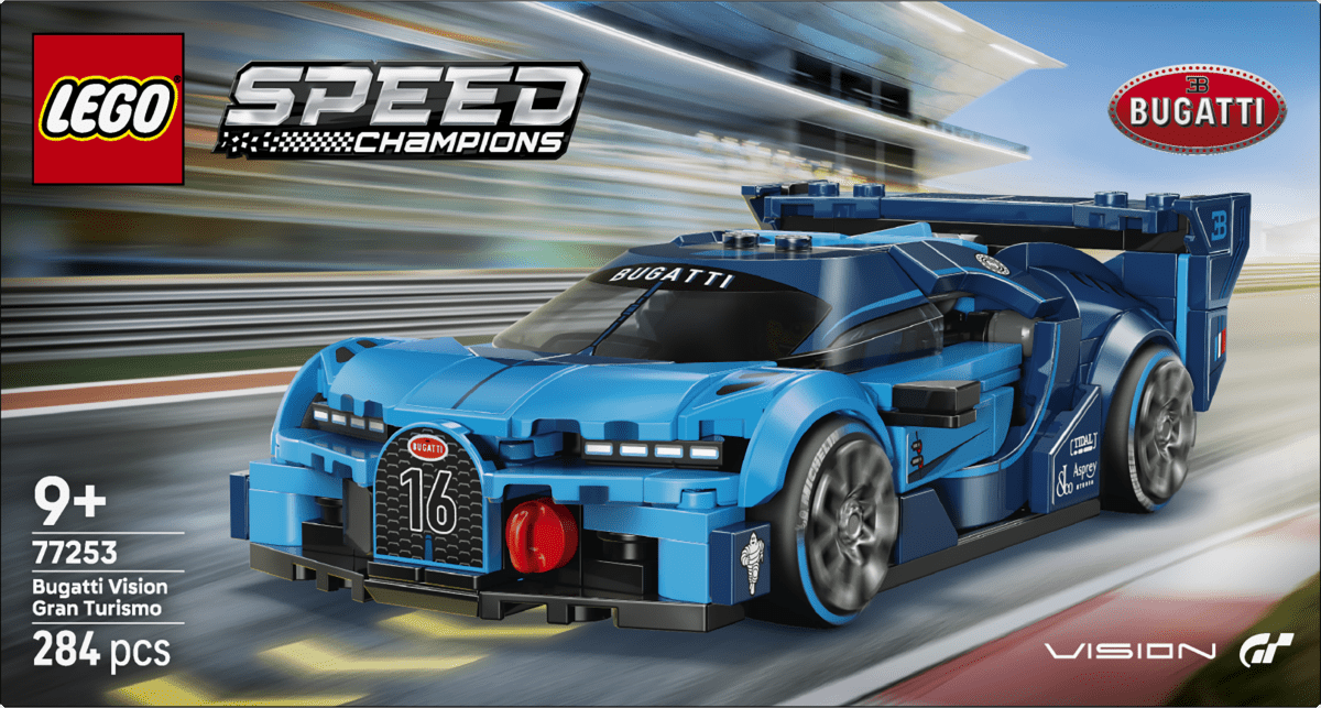 LEGO® Speed Champions Bugatti Vision Gran Turismo Hyper Sports Car 77253 - Phillips Hobbies